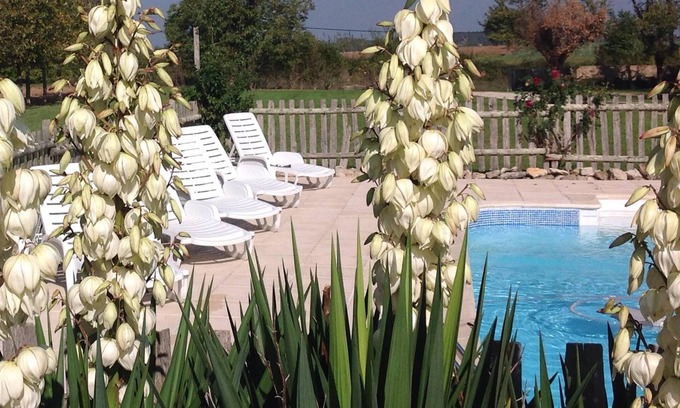Hanc House | Le Poirier- Beautiful 3 bedroom Gite with on-site Swimming Pool and Gardens
