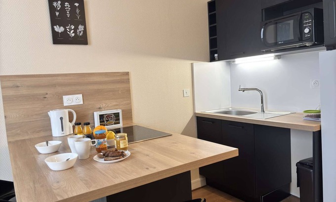 Chatel-Guyon Apartment | Le Puy de Dôme "202" ★1 bedroom ★Wifi