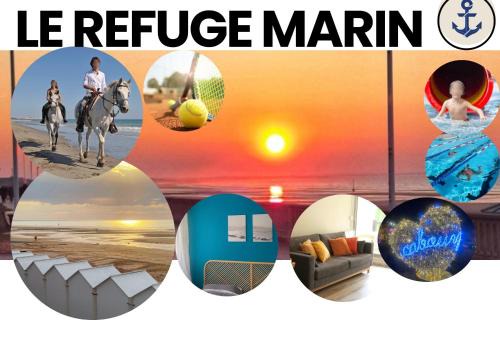Cabourg Apartment | Le refuge Marin - Mer, Piscine, Vélo & Loisirs à 2 pas