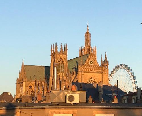 Metz-Centre – Ancienne Ville Apartment | Le St-Arnould - Vue Cathédrale, central & calme