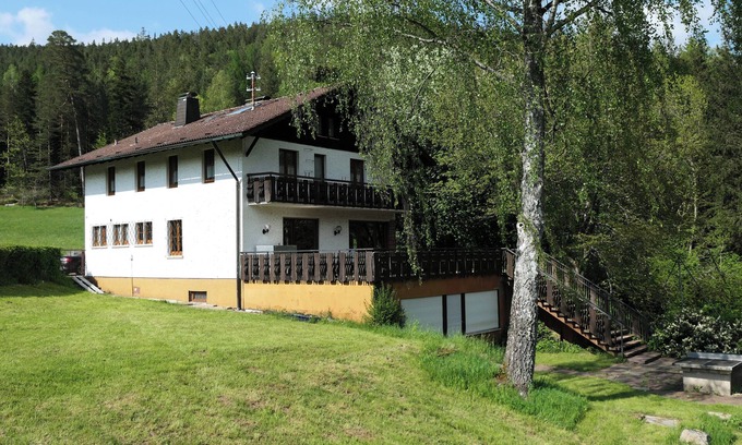 Bad Wildbad House | Leisure home "Wilhelm-Kiefer-Haus" with large grounds, fire pit, tennis court