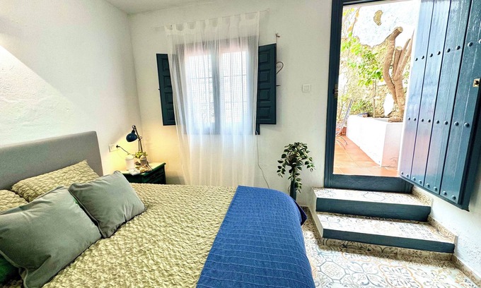 Olvera House | Lemon Tree Patio-Mountain View, Delightful home in Olvera-Cadiz-Andalucia-Spain