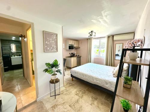 Saint-Laurent-d'Aigouze Apartment | Les Appartements du Mas - Studio Ambre
