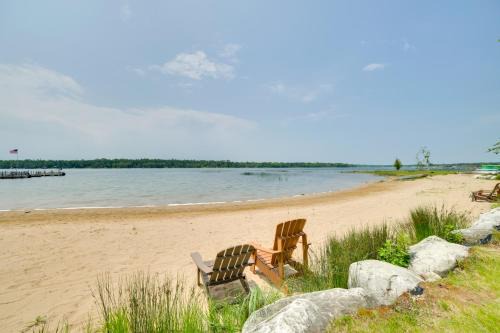 Cedarville House | Les Cheneaux Islands Cabin 4 with Deck Pet Friendly