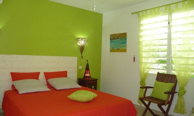 Saint-Francois Villa | LES VILLAS CREOLES residence 70 meters from a lagoon - Villa BOUGAINVILLIERS