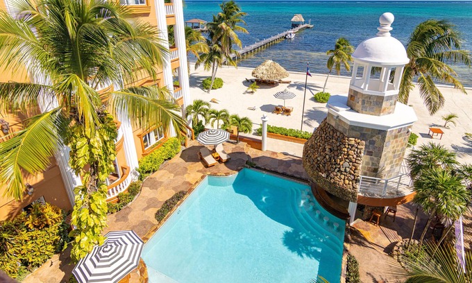 San Pedro Resort | Lighthouse Beach Villas 2br/2ba Ocean View Villa Vista Azul
