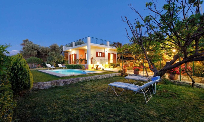 Platanes Villa | Lily's Cottage, secluded, Sea View Villa with private pool and amazing Garden