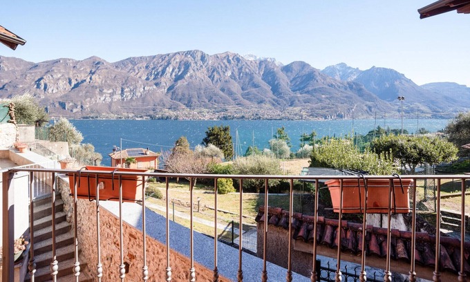 Limonta Apartment | Limonta Lake View Apartment with Private Parking