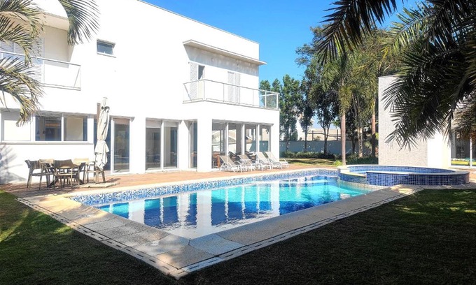 Itu House | Linda Casa 4 Suítes - Condomínio City Castelo (1h de SP)