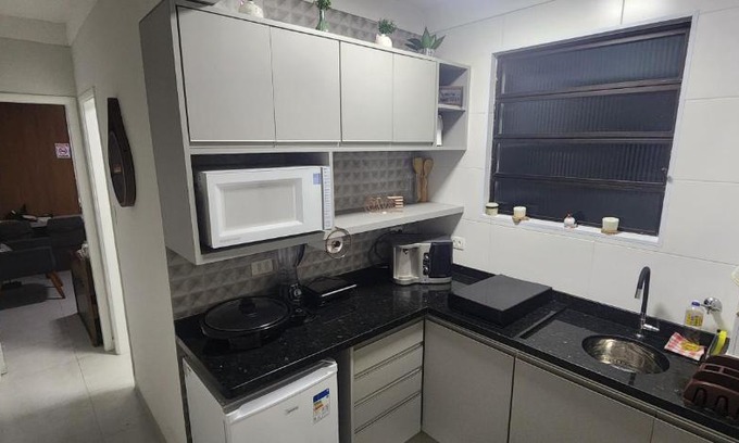 Boqueirao Apartment | Lindo Apartamento compacto na quadra da praia