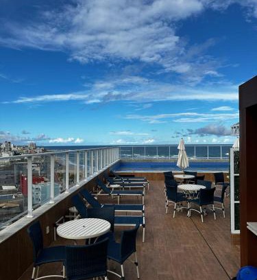 Amaralina Apartment | Lindo Studio em frente a praia