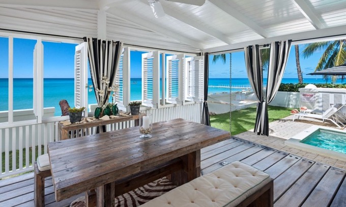 Clinketts Villa | Little Good Harbour House - Beach Front - Located in Magnificent St. Lucy with Private Pool