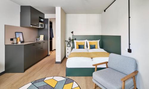 Gern Apartment | Living Hotel am Olympiapark