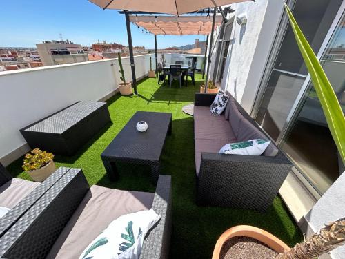 Amposta Apartment | Lo balconet del Delta. Àtic-dúplex vacacional.