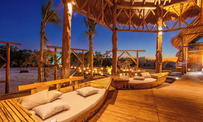 Dzilam de Bravo House | Lob Lob Double Retreat Filled w/Nature - Lower Level