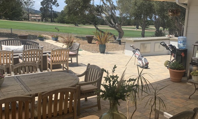 Monterey House | Located on the third fairway of Del Monte golf course