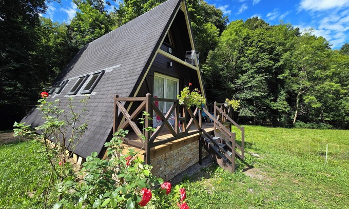Sainte-Marie-de-Campan Ski Chalet | Location Chalet, Entièrement Rénové ,beaucoup de Charme, sur une Prairie