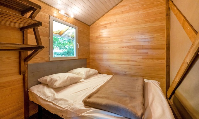 Lesperon RV Rental | 'Lodge 1' with Shared Pool, Terrace and Shared Garden