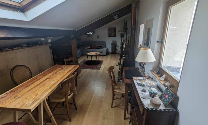 Les Lilas Apartment | Loft chaleureux à 10mn du Métro Mairie des Lilas de la ligne 11 à 15mn chatelet