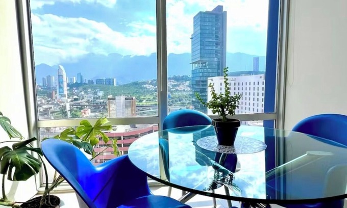 San Jeronimo Apartment | Loft confortable con vista espectacular a Sierra Madre a solo 5 min San Pedro