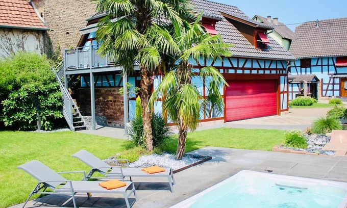 Hangenbieten House | Loft dans corps de ferme - Accès jacuzzi
