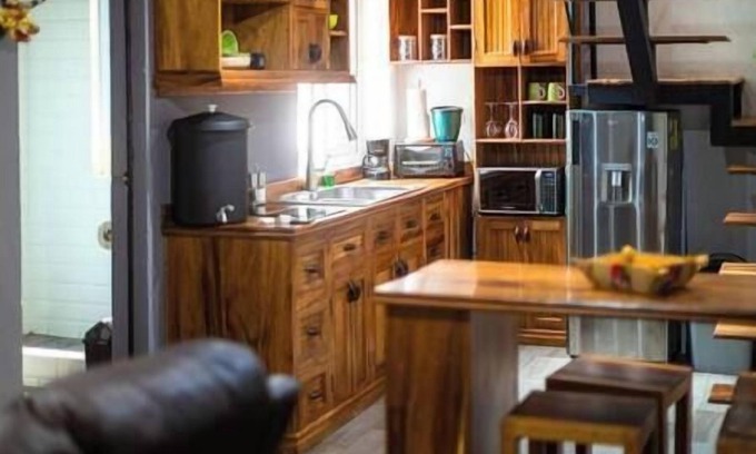 Panajachel Apartment | Loft Irene - Modern terrace view centrally located