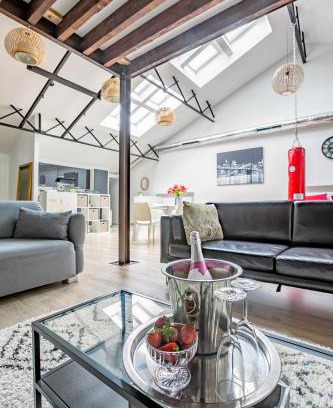 Senlis Apartment | Loft & Spa LE FAUBOURG SAINT MARTIN