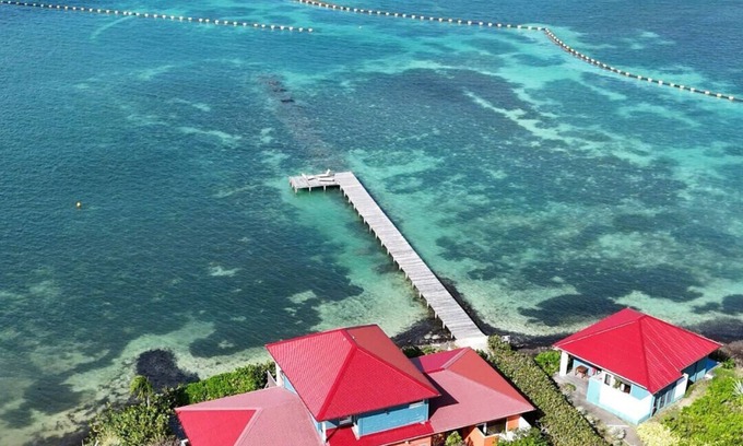 Le Francois Villa | Loft Tropic Lagoon, accès au lagon