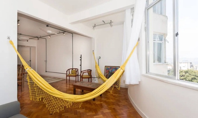 Santa Teresa Apartment | loft type appartment with top of Rio and Guanabara Bay