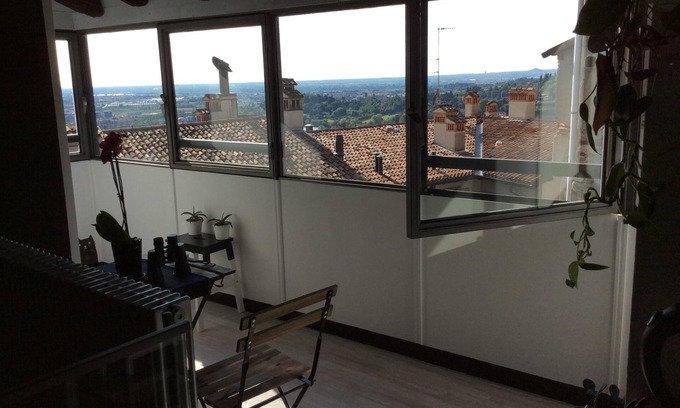 Citta Alta Apartment | Loft with panoramic views in the heart of Bergamo Alta
