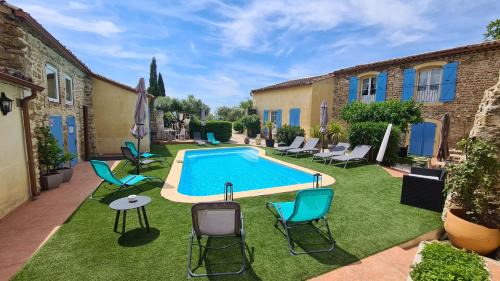 Suze-la-Rousse Hotel | Logis Hôtel La Bastide Saint Bach