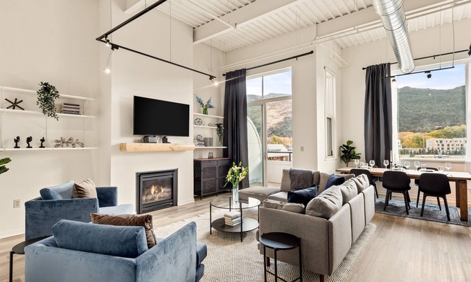 Basalt Condo | Lounging in the Lofts | Renovated, A/C, Fireplace!