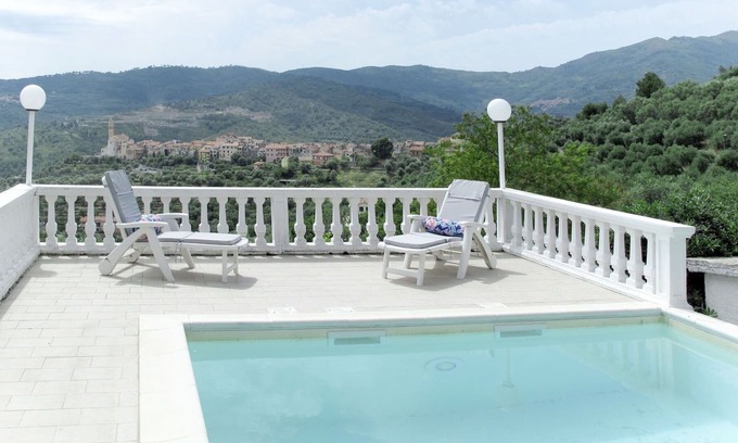 Torrazza Apartment | Lovely apartment for 10 guests with pool, WIFI, TV, patio, panoramic view and parking