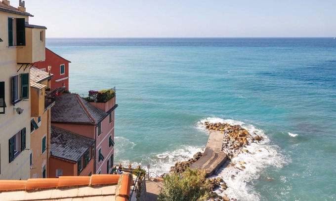 Sori Apartment | Lovely apartment for 6 people with WIFI, A/C, TV, balcony and panoramic view, close to Portofino