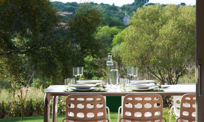 Puntaldia House | Lovely apartment in villa for 6 guests with A/C, pool, TV, terrace and parking