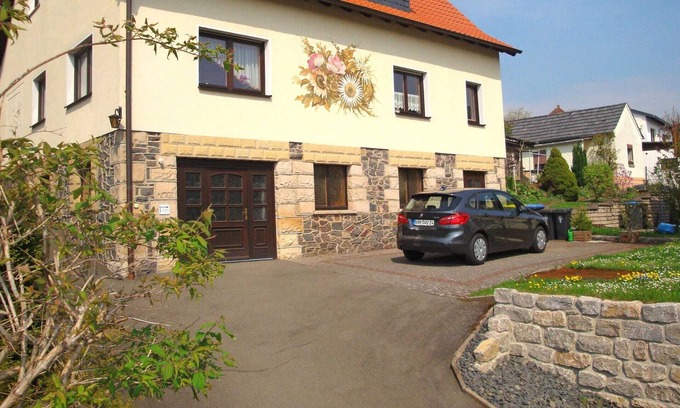 Bad Liebenstein Apartment | Lovely holiday home in the Thuringian Forest with roof terrace and great view