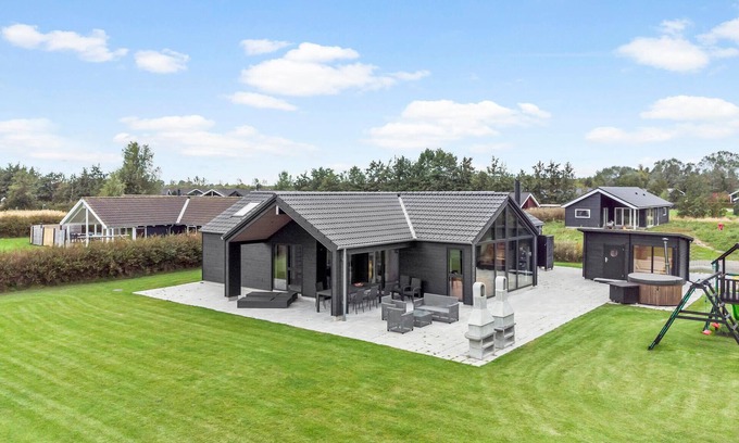 Idestrup House | Lovely home in Idestrup with sauna