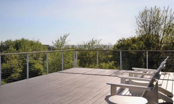 Block Island House | Lovely Home with quaint living spaces and 180 views of the Atlantic Ocean.