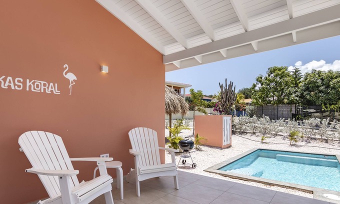 Fontein Villa | Lovely new build holiday villa on gated resort at Villapark Fontein with pool!