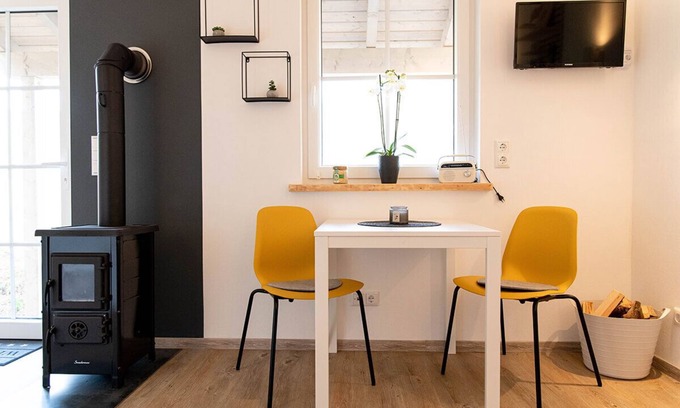 Bad Berleburg Apartment | Lovingly furnished Tiny House (18 sqm) for up to 4 people with garden terrace