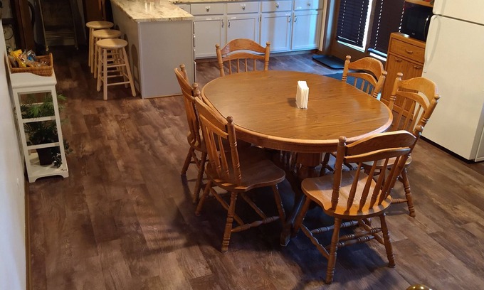 Sioux Falls House | lower level of a home