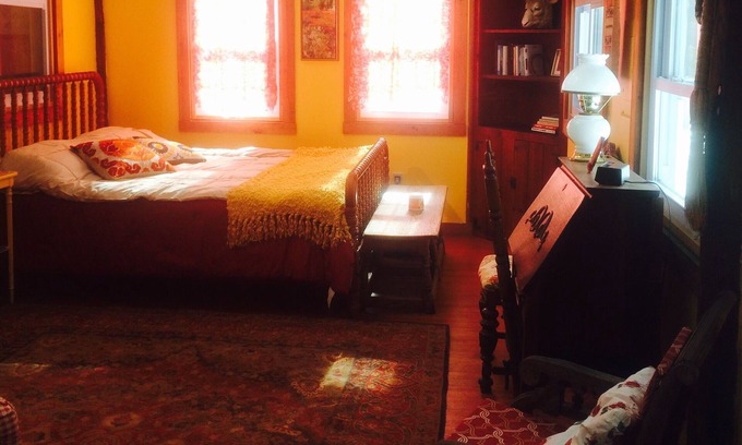 Exeter Cottage | Lucie's Hideway, artistic, bright, tiny house in the woods