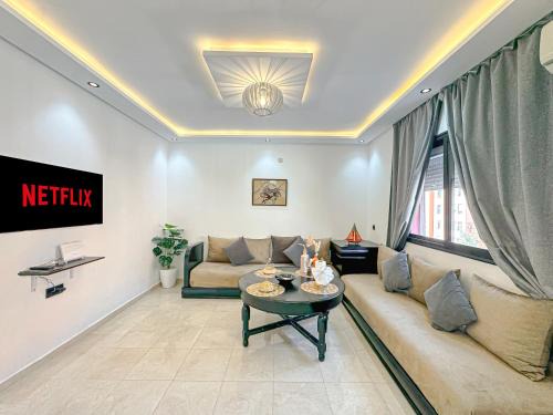 Gueliz Apartment | Lumière d'Atlas Calme et Confort
