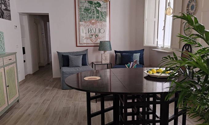 Siena Historical Center Apartment | LunaNova, one minute from the Campo and Duomo, brand new and quiet.