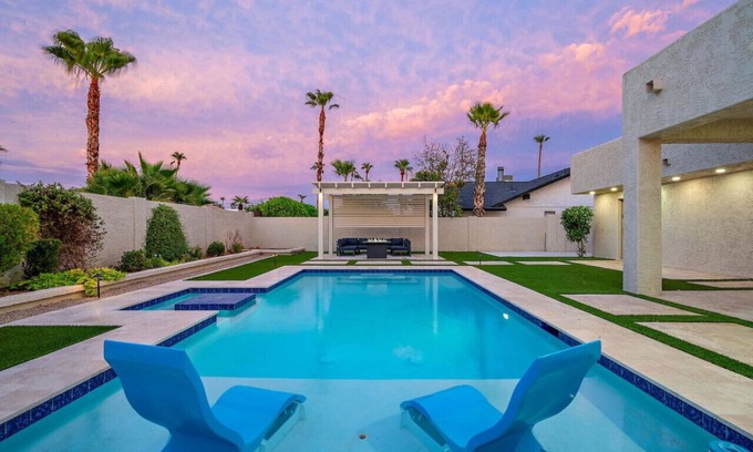 Paradise Valley Village House | Luxe 4BR Oasis with Private Pool, BBQ & EV Charger