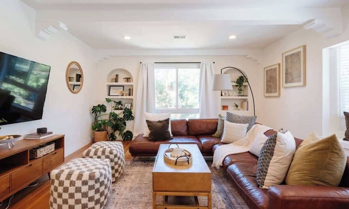 South Park House | Luxe Boho Retreat by Balboa | Family Sized | Patio