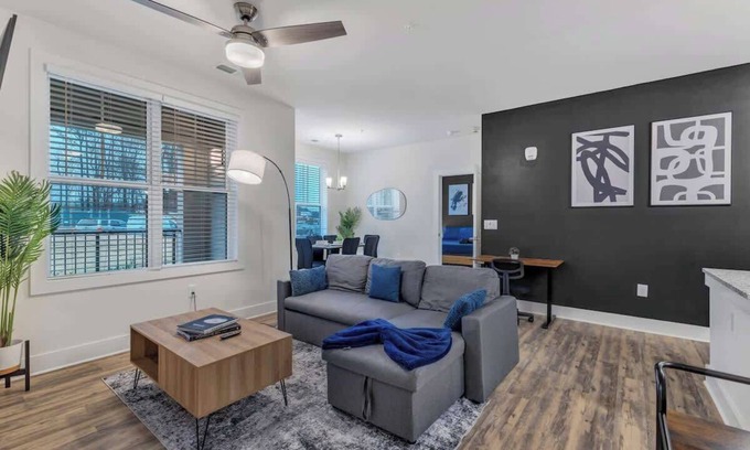 Hayes Apartment | Luxe King 3BR Suite Mins to Downtown Durham!