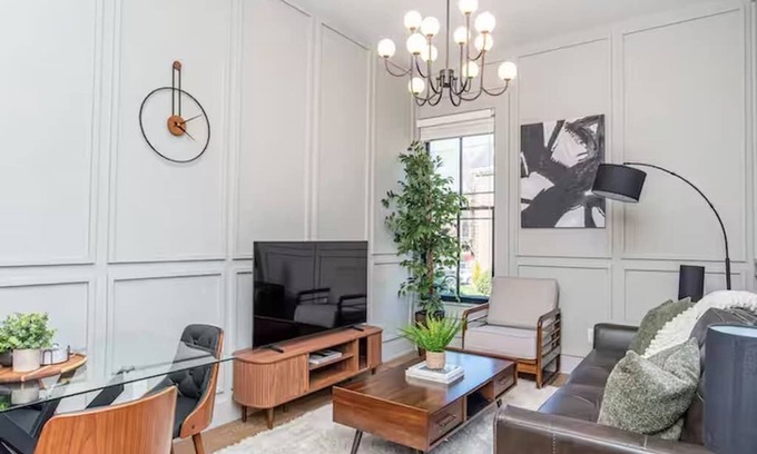 Fox Point Apartment | LUXE Sun Drenched 2 Bd, Steps to Brown and Wayland