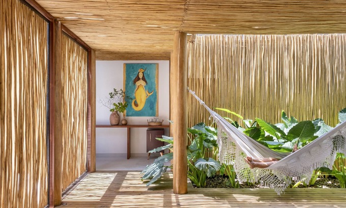 Caraiva House | Luxuosa Casa Escarlete - Trancoso, Bahia