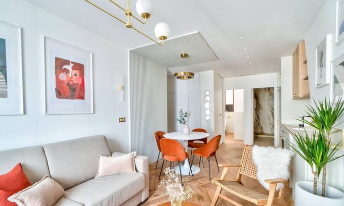 Quartier du Faubourg-Montmartre Apartment | Luxurious apartment with air conditioning